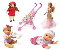 Poppen en prinsesjes