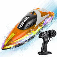 Gallop RC Speedboot &ndash; LED-verlichting, Hoge Snelheid - 2.4GHZ  Tornado boat 