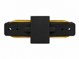  I-VORM CONNECTOR voor 1-FASE RAILS - Zwart