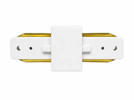  I-VORM CONNECTOR voor 1-FASE RAILS - Wit