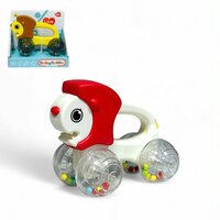 Baby rammelaar met Draaiende Wielen &ndash; schattige Leeuwtje - Vanaf 3 Maanden