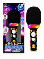 Kinderen Karaoke Microfoon met Speaker, LED Verlichting - Bluetooth - Voice Changer &amp; Oplaadbaar