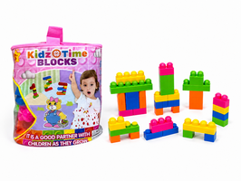 Blocks - Bouwblokken Set &ndash; 30 stuks Grote Bouwstenen voor Peuters