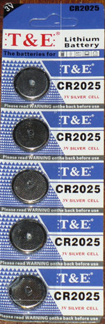 T&amp;E CR2025 3V