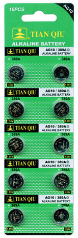 TIAN QIU AG 10 / 389A batterijen 