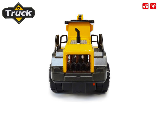 Graafmachine Truck - werkvoertuigen speelgoed - met licht en geluid (36CM)