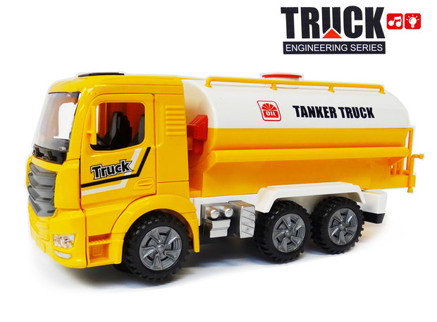 Tankwagen speelgoed met licht en geluiden - Truck Engineering series