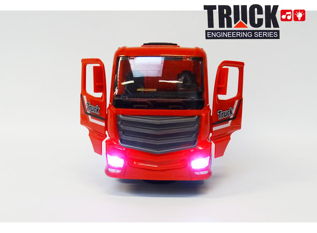 Tankwagen speelgoed met licht en geluiden - Truck Engineering series