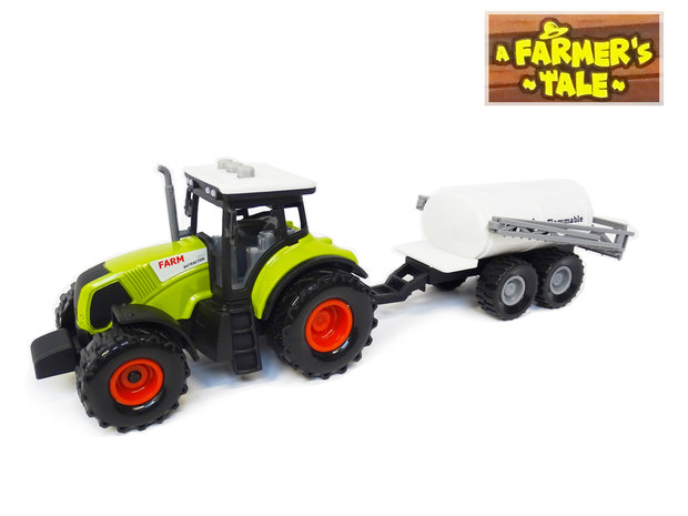 speelgoed Tractor 2in1 werkvoertuig.