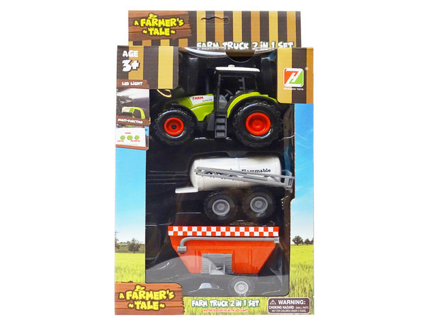 toy Tractor 2in1 work vehicle.