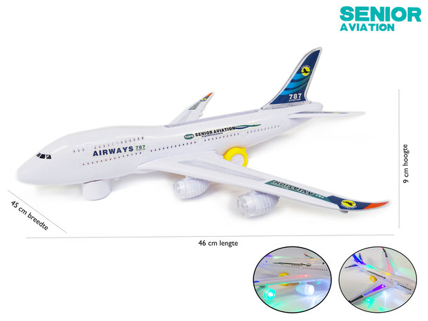 Airbus-Spielzeugflugzeug - 787 46CM