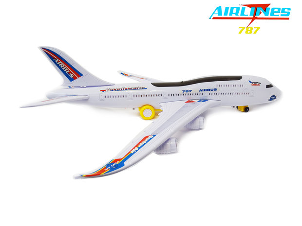 Avion jouet Airbus 787 46CM
