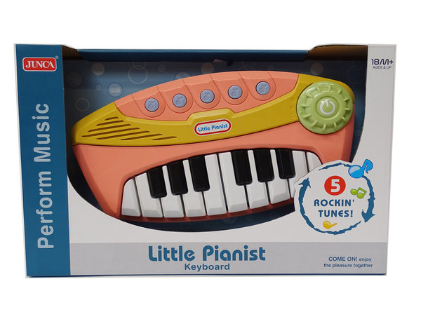 Speelgoed piano - Little Pianist - 5 muziekinstrument tonen - 29cm