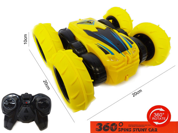 RC Stunt Car 2.4 Ghz Off Road bestuurbare Race auto - Dubbelzijdig - 360 spinning car- oplaadbaar