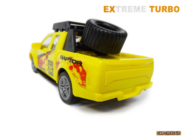 Rc Extreme Turbo racing car 1:20 - radio controlled car - 19 CM mix