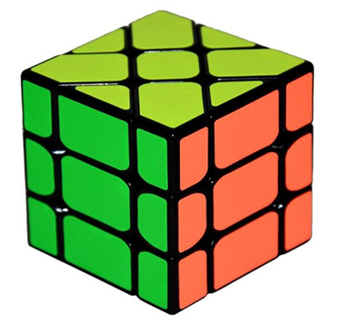 Fisher cube - kubus - QiYi Cube - puzzel kubus speelgoed ( 6x6cm)