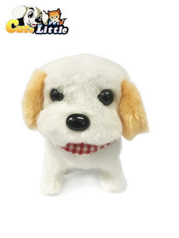 Schattig speelgoed hondje blaft en loopt 18CM - mix assortiment kleuren