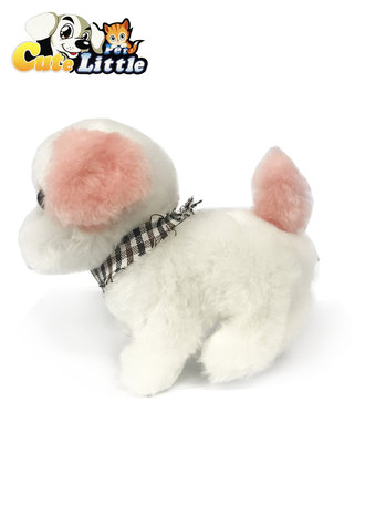 Schattig speelgoed hondje blaft en loopt 18CM - mix assortiment kleuren