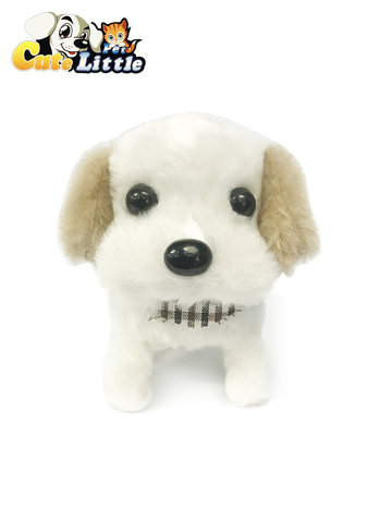 Schattig speelgoed hondje blaft en loopt 18CM - mix assortiment kleuren