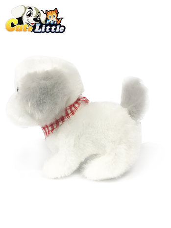 Schattig speelgoed hondje blaft en loopt 18CM - mix assortiment kleuren