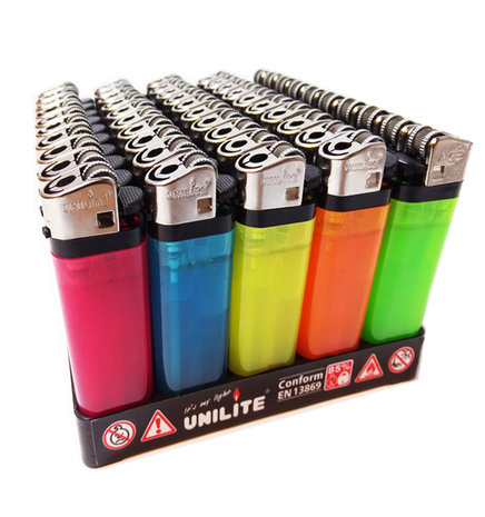 Lighters disposable Unilite - 50 pieces