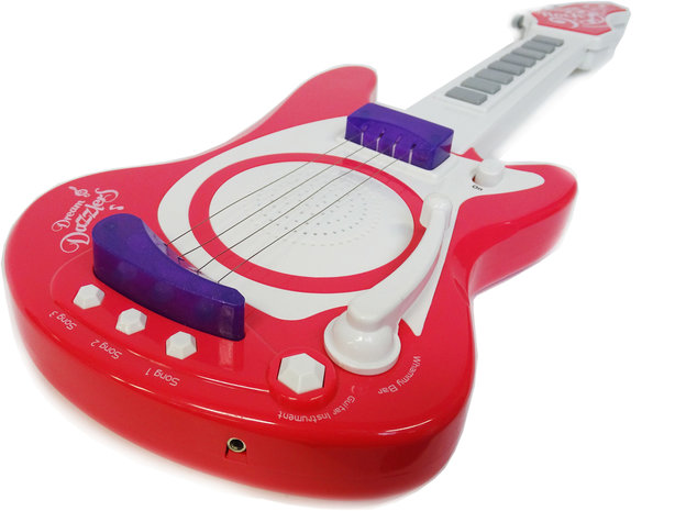 Elektrische muziek gitaar met microfoon 65CM
