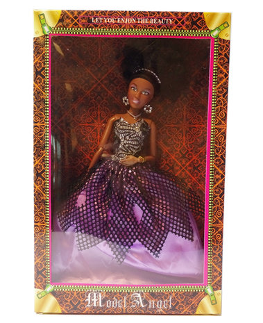 Speelgoed pop met leuke gala jurkje - Bruidsmeisje, gala, cocktail outfit 30CM B