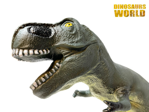 Dinosaur T-rex Toy 56 Cm - Soft Rubber - Makes Dino Sounds