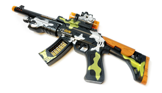 Speelgoed geweer - FN FAL - LED licht, schietgeluiden en trill functie - Special style Super Gun - 41CM