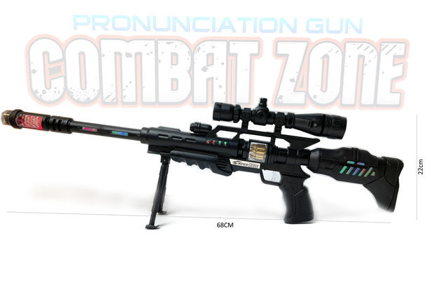 Pistolet jouet COMBART ZONE 68 cm