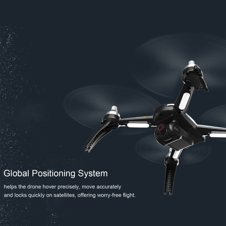 Drone MJX Bugs 5W 4K Ultra HD live camera + GPS 1000M Brushless motoren + Opbergtas