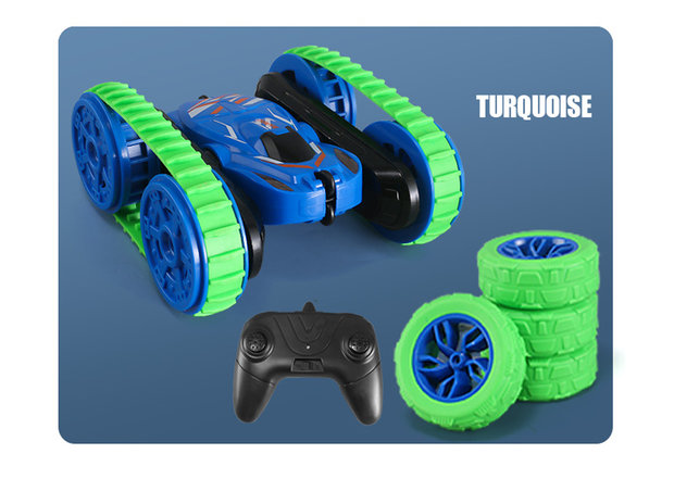RC Stunt Car RAPIDLY 1:16 - 2IN1 afstand bestuurbaar auto 2.4GHZ G