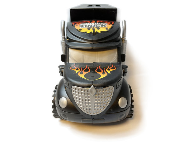 Feuerwehrtransporter - 6-teiliges Kofferset - 39cm