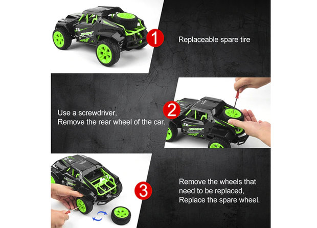 RC 4x4 WD sport auto - 25KM - 2.4ghz afstand bestuurbare race car - 1:16 TKKJ