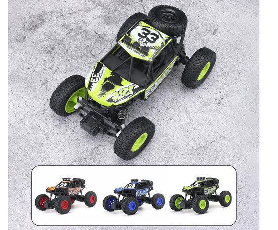 RC Rock Crawler Climbing Car 2.4Ghz - 1:20 RC Auto