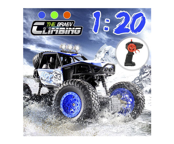 RC Rock Crawler Climbing Car 2.4Ghz - 1:20 RC Auto