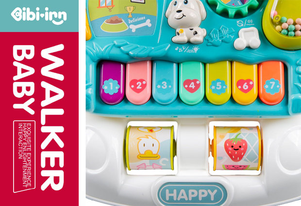 Baby Walker - Educatief Babyspeelgoed - loopspeelgoed - licht &amp; geluiden 