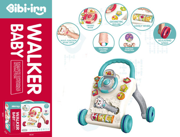 Baby Walker - Educatief Babyspeelgoed - met muziek en lichtjes 