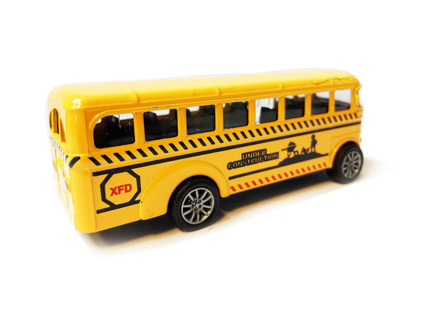 Speelgoed Die cast voertuigen - brandweer, politiewagen, schoolbus mix