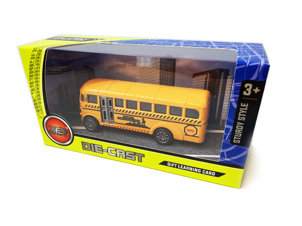 Speelgoed Die cast voertuigen - brandweer, politiewagen, schoolbus mix