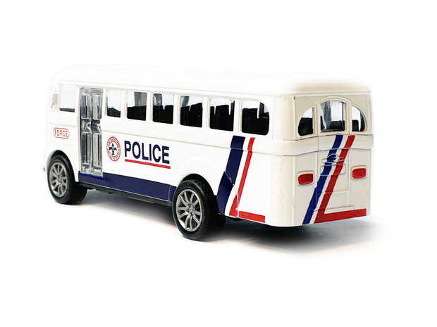 Speelgoed Die cast voertuigen - brandweer, politiewagen, schoolbus mix