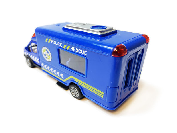 Speelgoed Die cast voertuigen - politiewagen, ambulance, brandweer auto mix 17cm