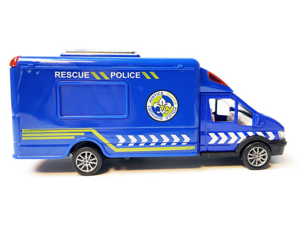 Speelgoed Die cast voertuigen - politiewagen, ambulance, brandweer auto mix 17cm