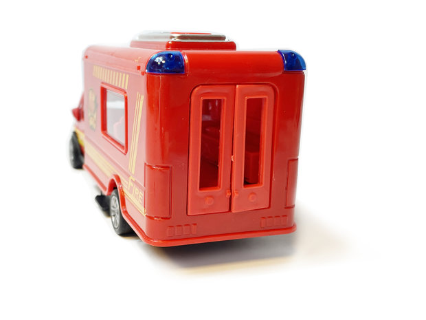 Speelgoed Die cast voertuigen - politiewagen, ambulance, brandweer auto mix 17cm