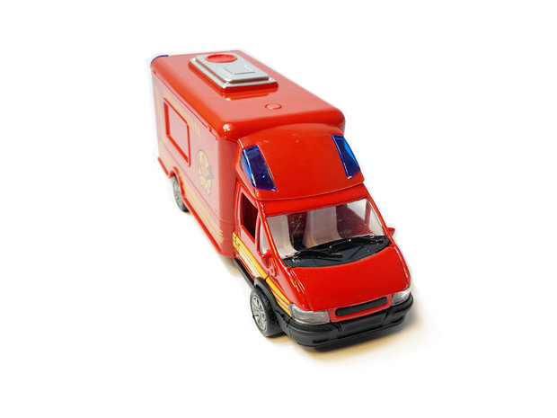 Speelgoed Die cast voertuigen - politiewagen, ambulance, brandweer auto mix 17cm