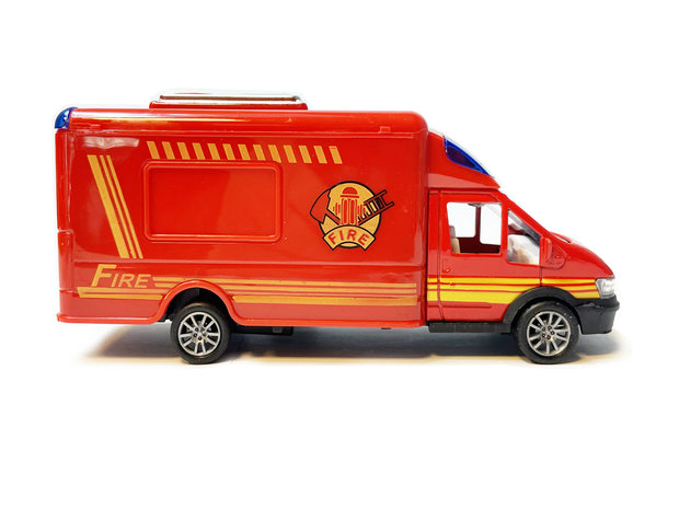 Speelgoed Die cast voertuigen - politiewagen, ambulance, brandweer auto mix 17cm