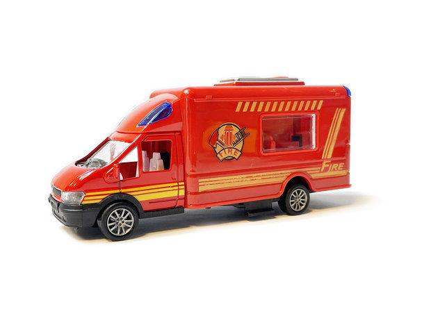 Speelgoed Die cast voertuigen - politiewagen, ambulance, brandweer auto mix 17cm