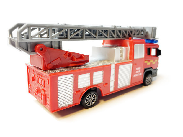 Speelgoed Die cast voertuigen -brandweerwagens mix assortiment 17cm