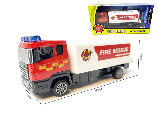 Speelgoed Die cast voertuigen -brandweerwagens mix assortiment 17cm