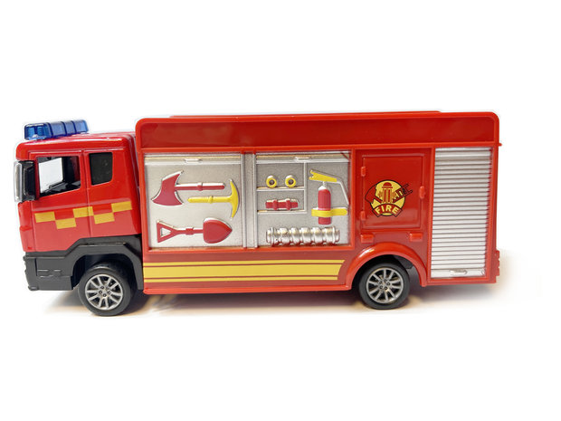 Speelgoed Die cast voertuigen -brandweerwagens mix assortiment 17cm